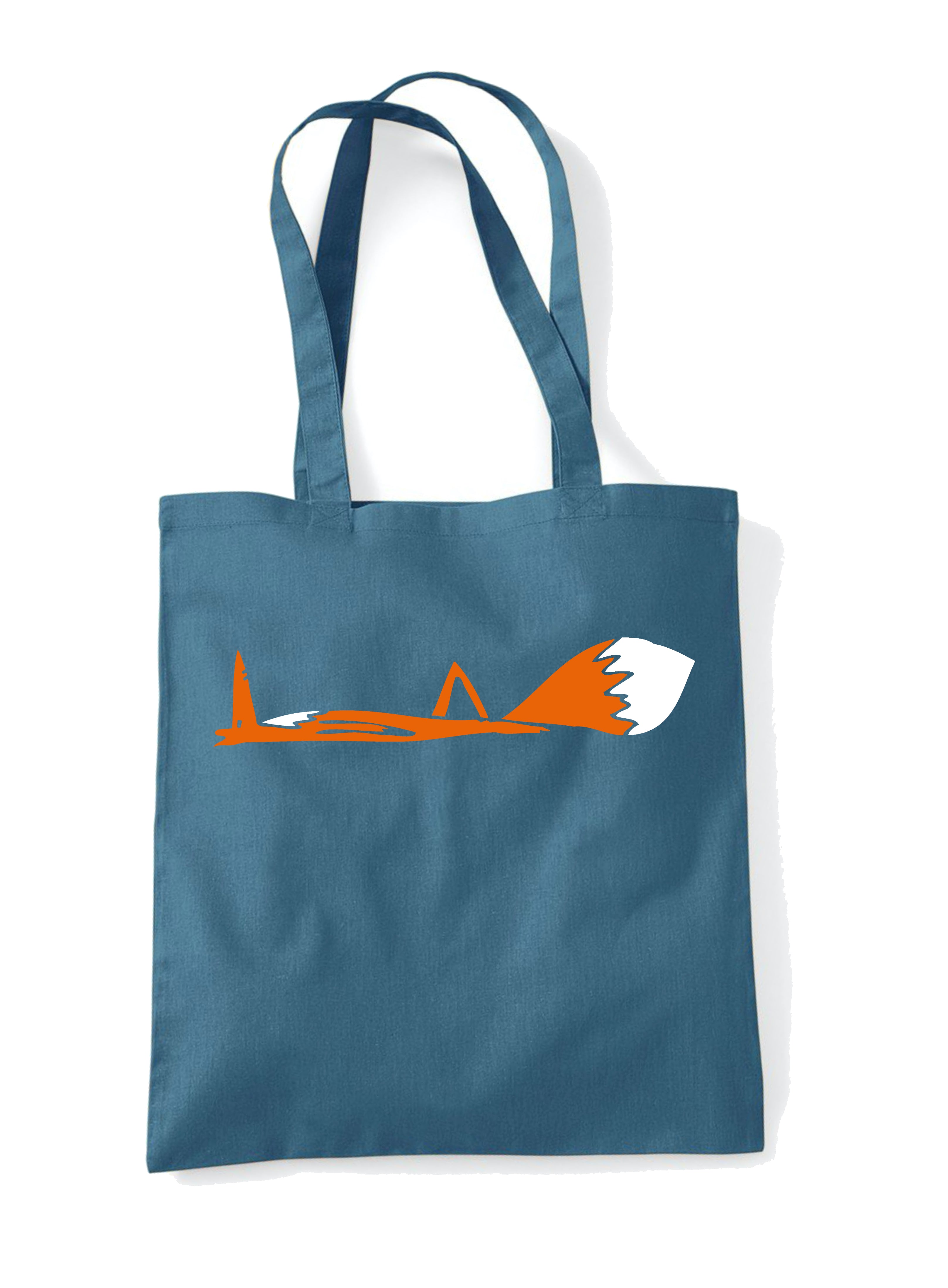 Fox down tote bag