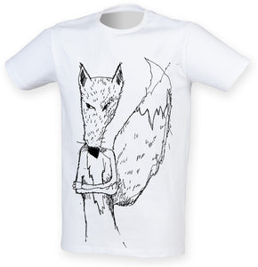 Annoyed fox men t-shirt-ARTsy clothing