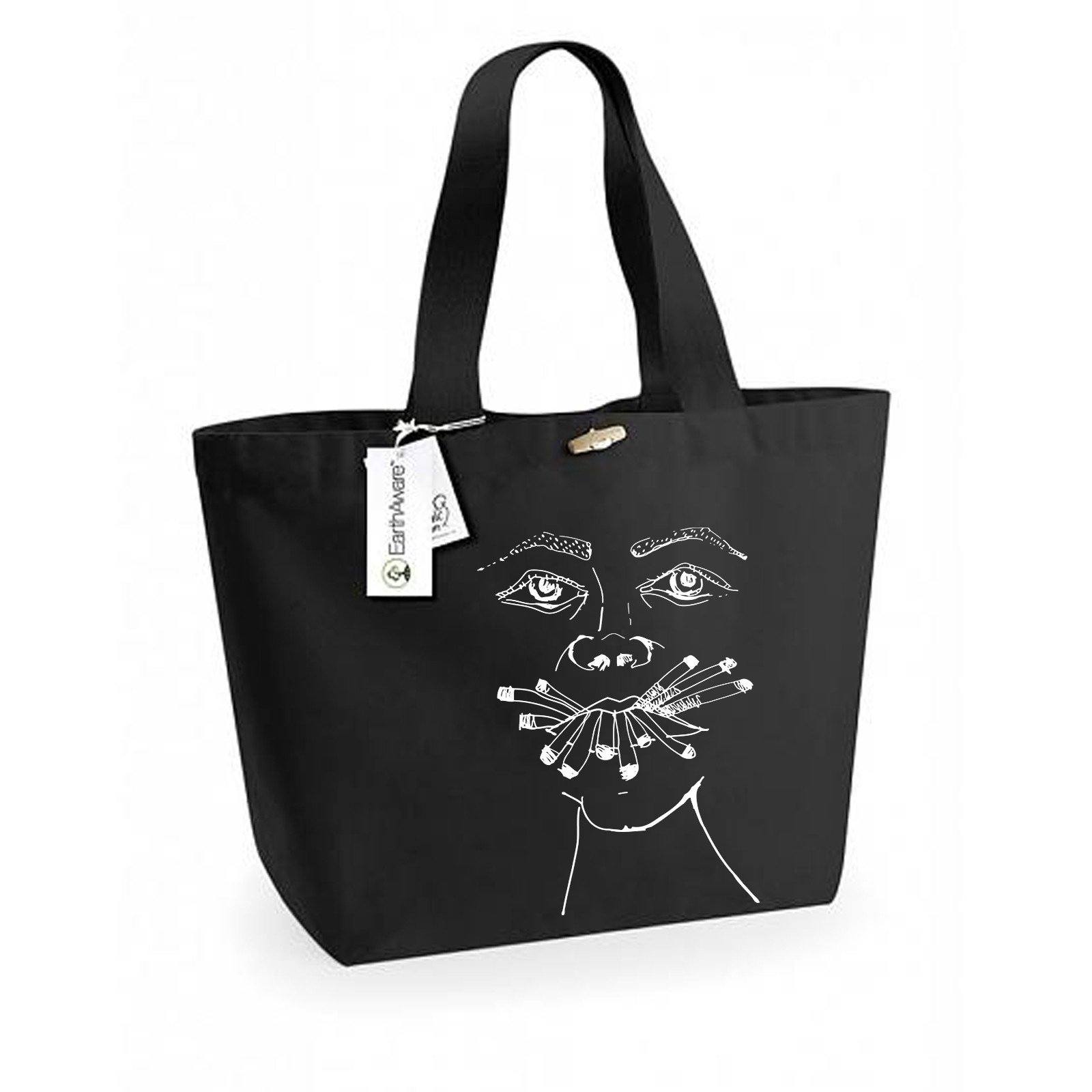 Bags - Large Handbag, Black