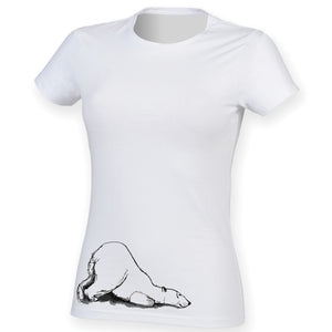 Polar bear women t-shirt