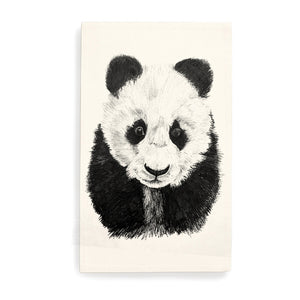 Cushion cover, panda by Gill Pollitt