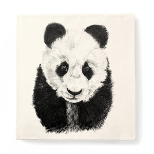 Cushion cover, panda by Gill Pollitt