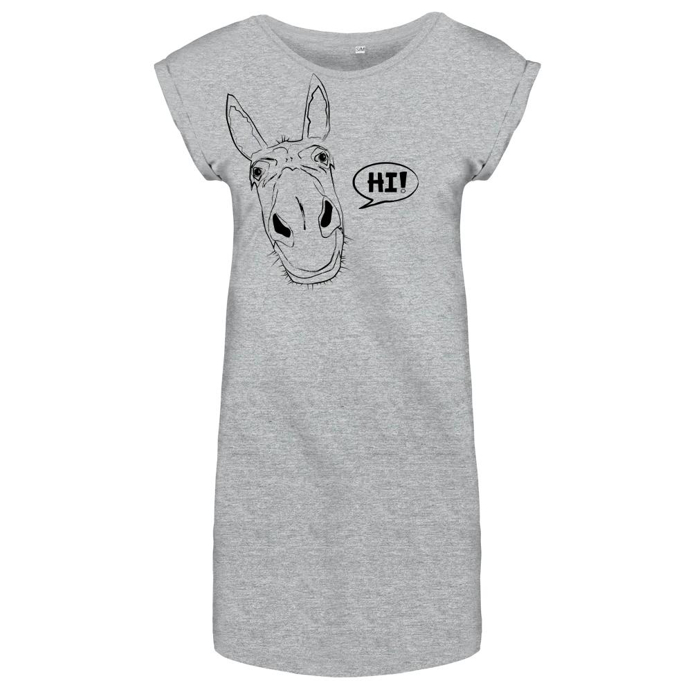 Dress - Donkey Flowy T-shirt Dress, Grey