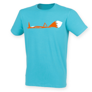 Fox down men t-shirt