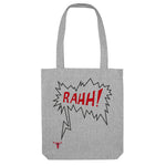 Rahh monster tote bag