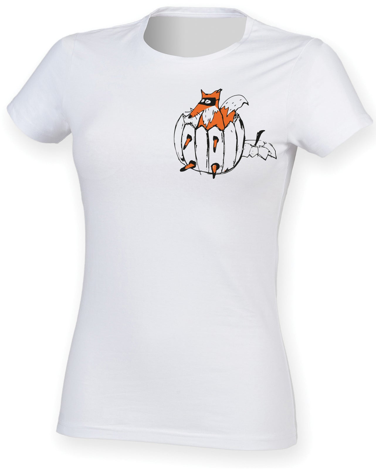 Halloween fox women t-shirt