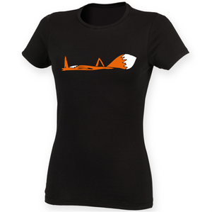 Fox down women t-shirt