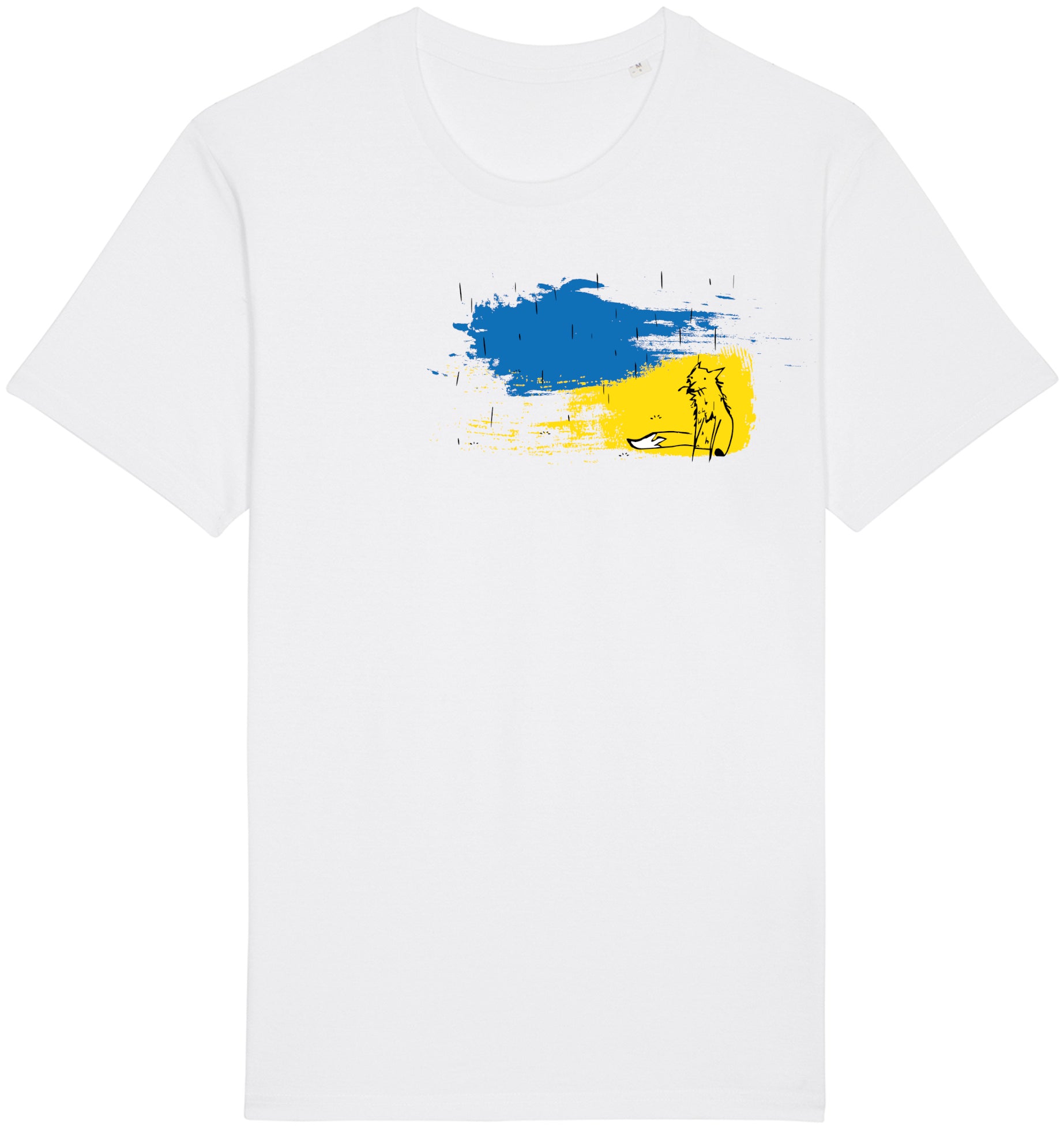 Unisex t-shirt, Fox for Ukraine
