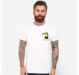 Awesome toucan men t-shirt-ARTsy clothing
