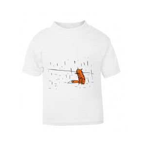 T-shirts - Fox In The Rain Kids T-shirt
