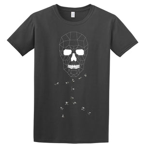 T-shirts - Geometric Skull T Shirt