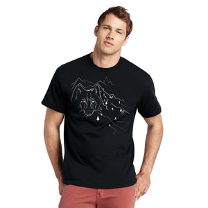 T-shirts - Mountain Wolf Men T-shirt
