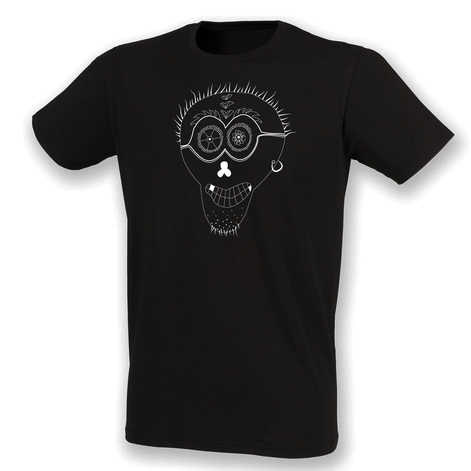 T-shirts - Punk Skull Men T-shirt
