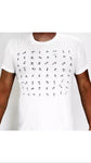 T-shirts - Stick Figures Square Men T Shirt, Black And White