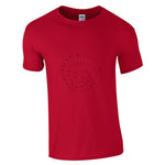 Stick men t-shirt, spiral design - ARTsy clothing - 1