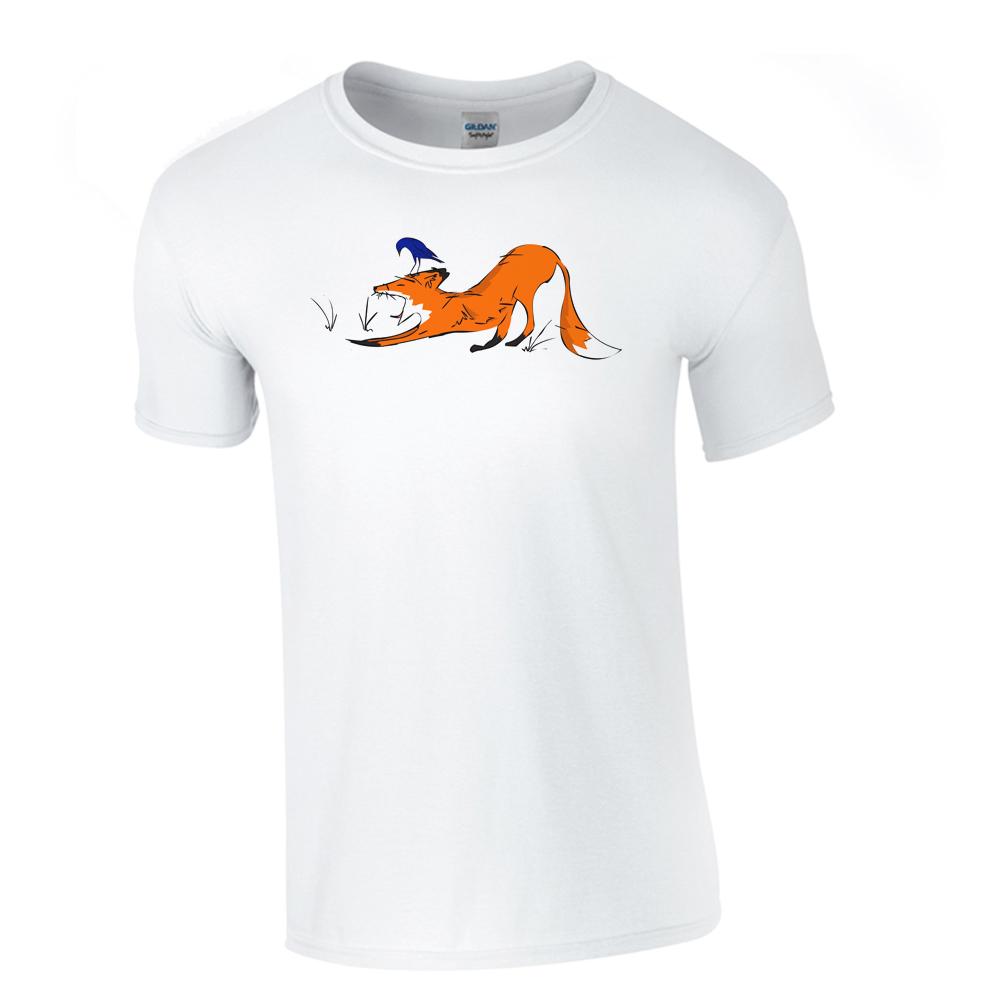 T-shirts - Yawning Fox Men T-shirt
