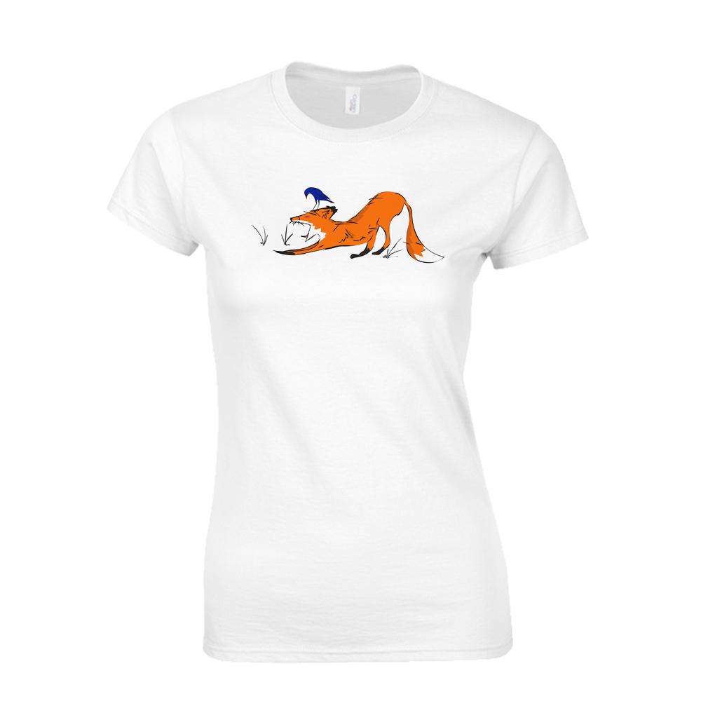 T-shirts - Yawning Fox Women T-shirt