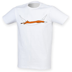 Fox in hammock men t-shirt
