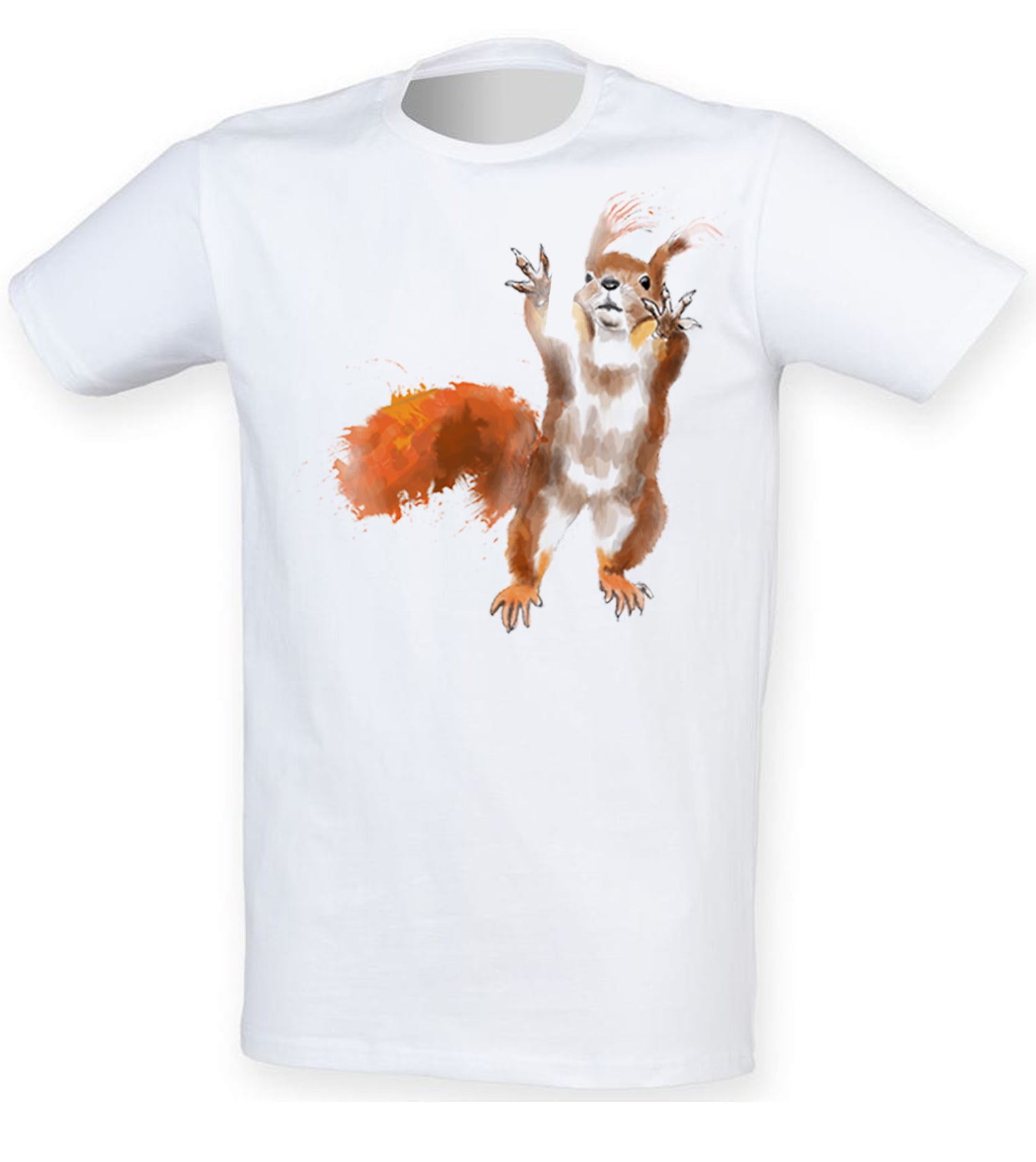 Red Squirrel men t-shirt
