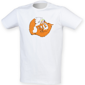 Ice cream fox men t-shirt