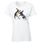 Women Top - Boxing Hares Women T-shirt