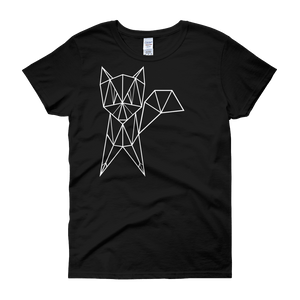 Women Top - Geometrical Fox T Shirt